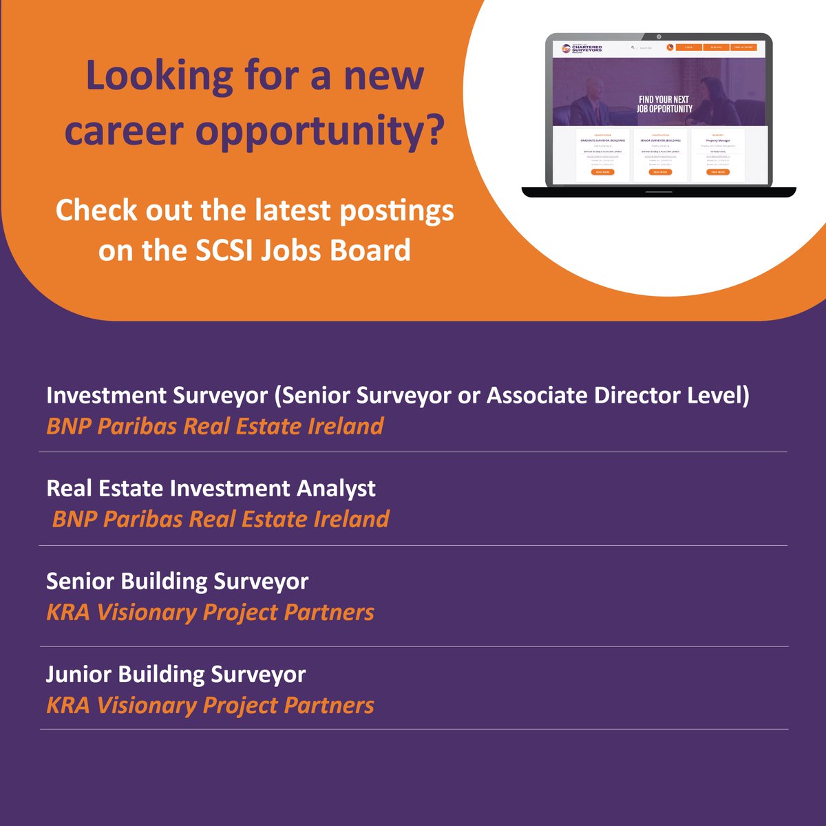 SCSISurveyors's tweet photo. Ready for your next job opportunity? Take a first step by visiting our SCSI jobs board at: https://t.co/IET0d19n57

#jobs #recruitment #newopportunities #applytoday #jobsearch #recruiting #careers #jobopportunity #jobsearch https://t.co/lhx5NrUwDI