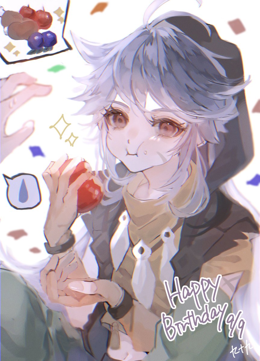 レザー(原神) 「#レザー生誕祭2021
レザーくんおめでとう〜!!! 」|九十九のイラスト