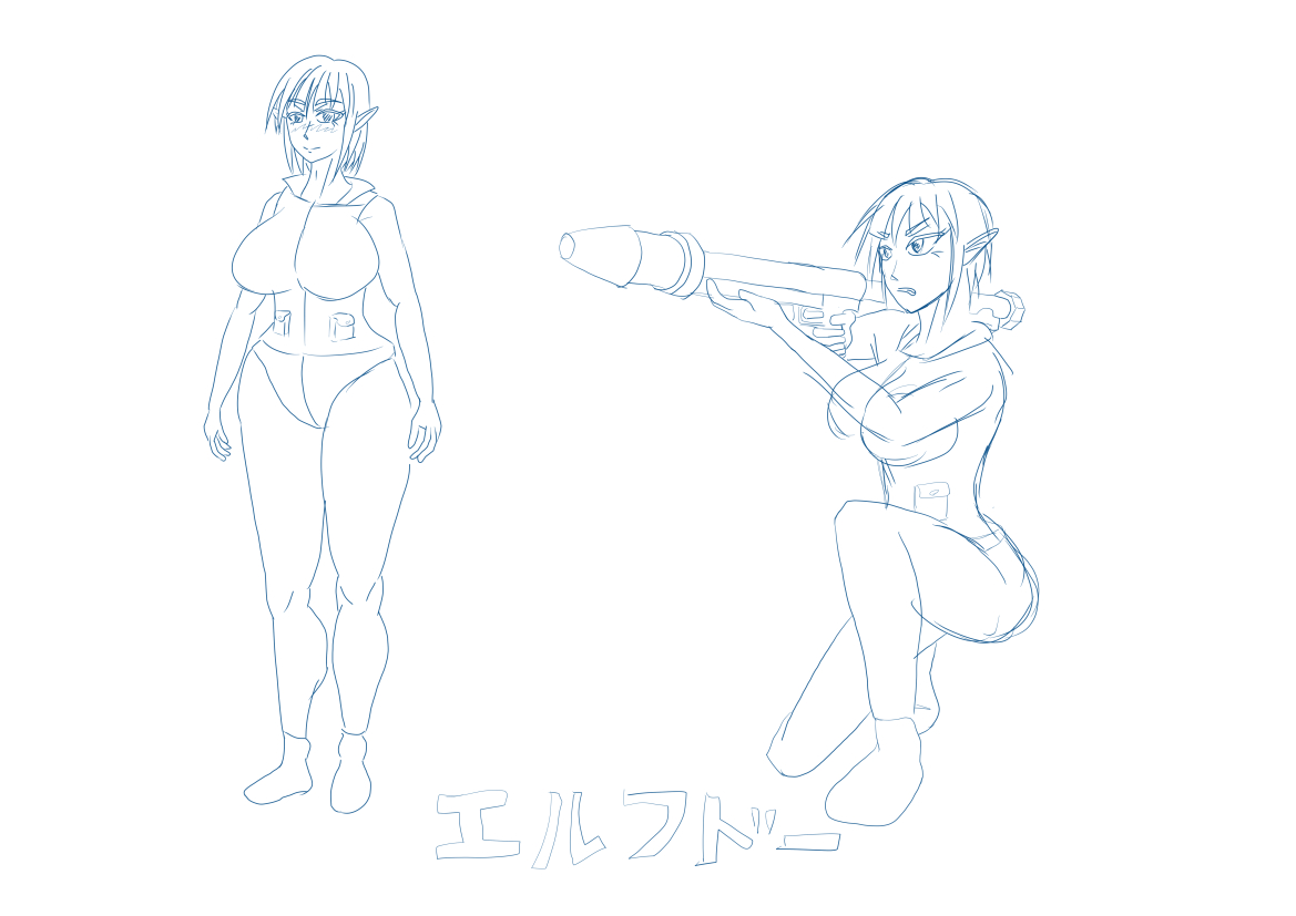 エルフ的なの #パイズメモ 