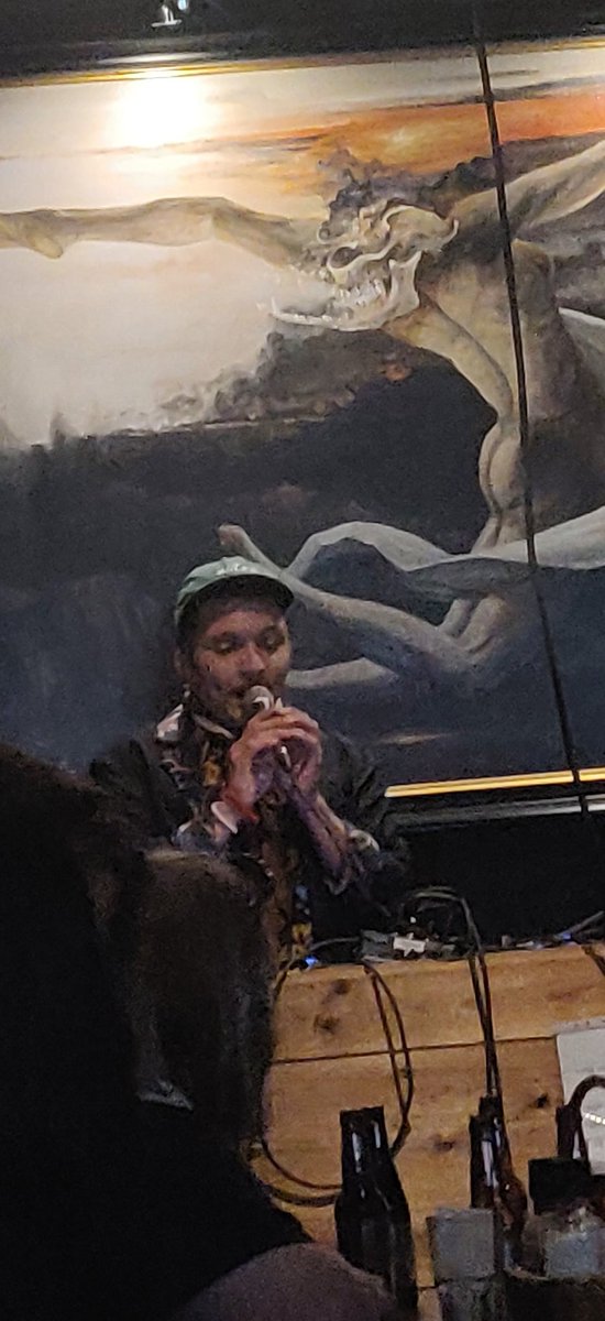 Our bassplayer had an Iron maiden Quiz Saturday.
Well played... #quizmaster