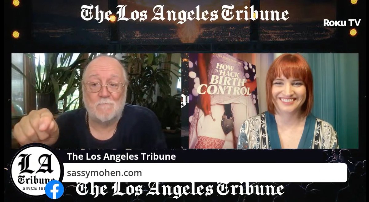 SassyMohen's tweet photo. 🎤 Had such a blast interviewing with @RexSikesMovieBT at the @thelatribune last week! PLUS the lead of #BirthControlHacks Xanthe Paige joins us too!
Check it out ➡️ https://t.co/OQXN5kUzHO
#WomenInFilm #IndieFilm #FemaleFilmmakers #Film #Youtube #WomenFilmmakers #Filmmaking https://t.co/GxbKQoix07