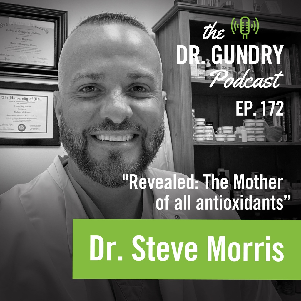 Don't miss this weeks episode of The Dr. Gundry Podcast, where my guest, the great Dr. Steve Morris and I  talk about the "mother of all antioxidants," the master detoxifier, and the maestro of the immune system. 
I'm talking about #glutathione

l8r.it/y0He