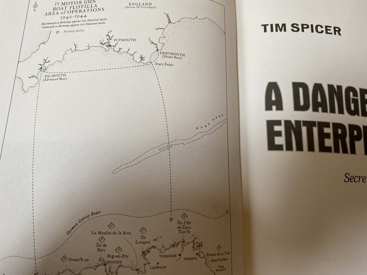 Amazing new book concerning clandestine operations #falmouth #WW2 available ⁦<a href="/falmouthbooks/">Falmouth Bookseller</a>⁩ signed copies imminent! #dangerousenterprise