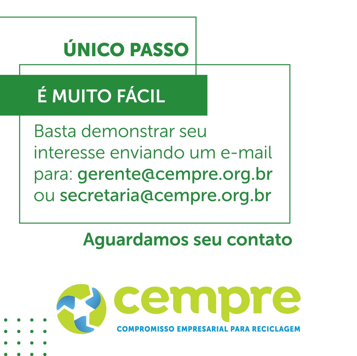 cemprebr's tweet photo. As empresas associadas ao Cempre têm diversos benefícios, como: networking com empresas e entidades, apoio técnico, articulação institucional junto ao poder público, entre outros. Entre em contato conosco e tenha mais informações: gerente@cempre.org.br ou secretaria@cempre.org.br https://t.co/qEc7k940Ws
