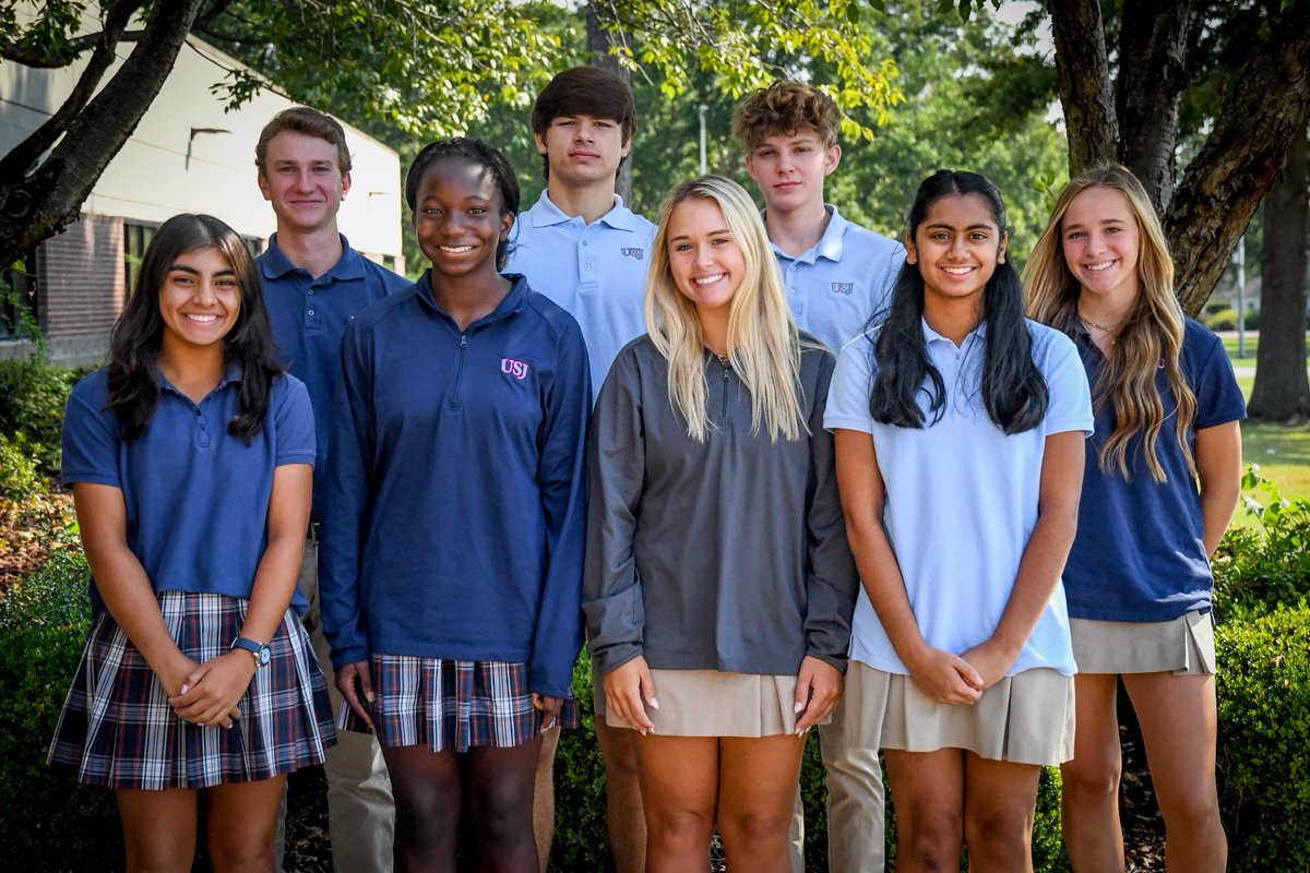Congratulations to our 8 USJ students who were selected to participate in the 2021-2022 Class of Leadership University! <a href="/JaxTNChamber/">Greater Jackson Chamber</a>

The selected students are:
Zainab Baba
Charley Cloud
Caroline Conder
Sanchita Jinturkar
Ijeoma Oleru
Will Ragon
John Carr Ryan
Owen Stonceipher