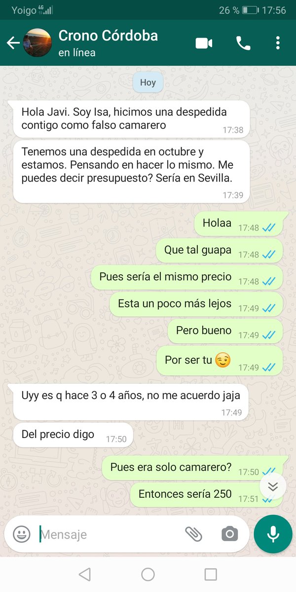 javimercomico's tweet photo. Deja que sea tu trabajo el que hable por ti, asi da gusto #comedylife #comedylive #comedystyle #monologos #despedidadesoltera #camareroinfiltrado #camarerofalso https://t.co/xVIFAcrHsG
