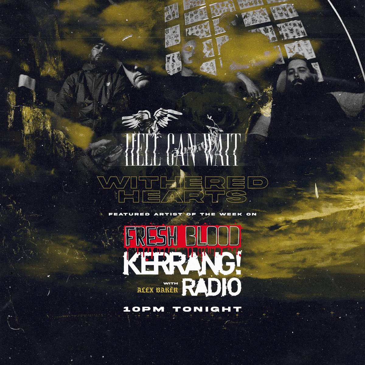 Engineer Records (@engineerrecords) on Twitter photo Kerrang Radio premieres Hell Can Wait's 'Withered Hearts' tonight at 10pm.
engineerrecords.com/post/kerrang-r…
<a href="/hellcanwaithc/">HELL CAN WAIT</a> <a href="/KerrangRadio/">Kerrang! Radio</a> @AlexBakerman Kerrang Radio premieres Hell Can Wait's 'Withered Hearts' tonight at 10pm.
engineerrecords.com/post/kerrang-r…
<a href="/hellcanwaithc/">HELL CAN WAIT</a> <a href="/KerrangRadio/">Kerrang! Radio</a> @AlexBakerman