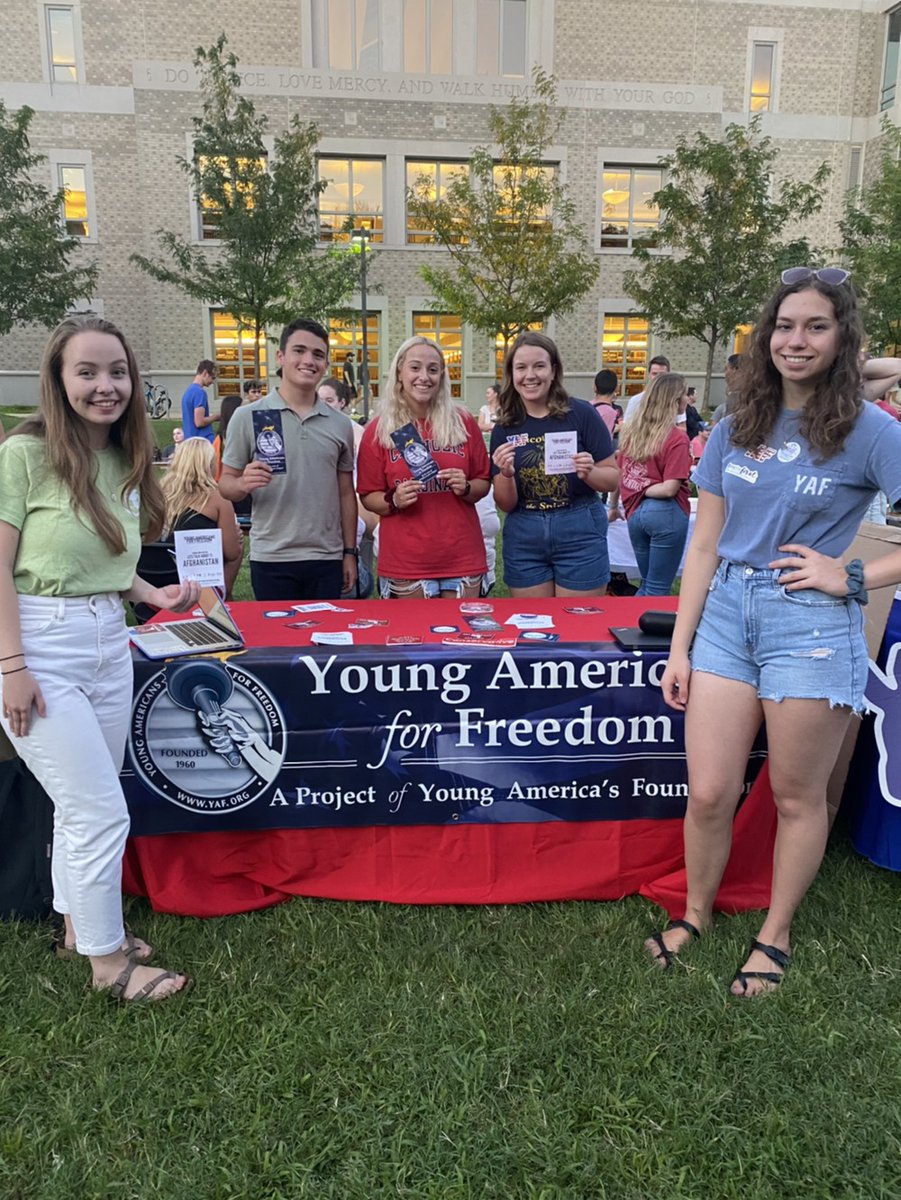 catholicuyaf's tweet photo. We had a great time at Fall Fest yesterday and we're excited to get the year off to a great start! 

CUA students, we'll see you on Thursday in Pryz Room 321 at 7 pm for our very first event of the semester! 

#upgradetoyaf @yaf @Y_A_Freedom https://t.co/I3vVBPXlX4