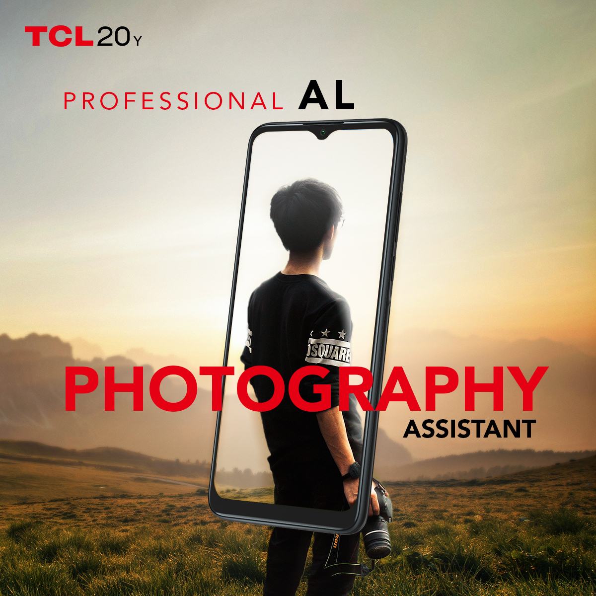 TCLMobileKSA's tweet photo. منشن صاحبك محبي صور السيلفي
وبلغه أن جوال TCL 20 Y به مساعد تصوير احترافي بالذكاء الاصطناعي يساعدك في إلتقاط أفضل لقطة لك.

احصل عليه الان من فروع مكتبات جرير والمتجر الالكتروني
https://t.co/WC5x4i1kSL
#TCL20Y
#DISPLAYGREATNESS https://t.co/05H24SBlFa