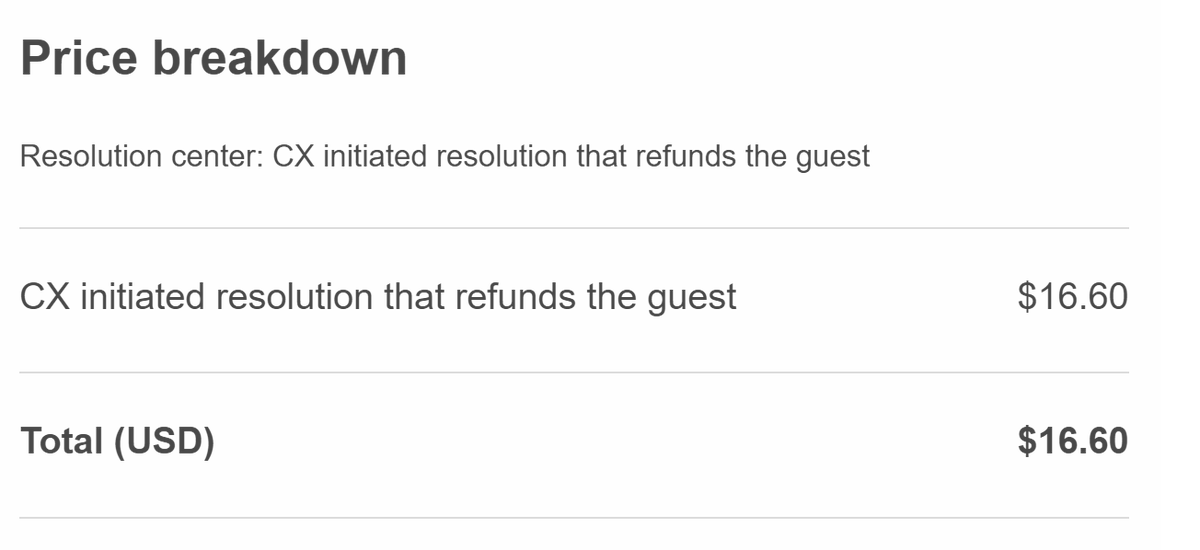 scienceannie's tweet photo. Airbnb has some serious outer limits. I'd really like my $3000 back for the rental I never stayed in due to Hurricane Ida. But I guess $16 will do @Airbnb @AirbnbHelp #Ida #AirbnbSucks https://t.co/DOW0KMNZnr