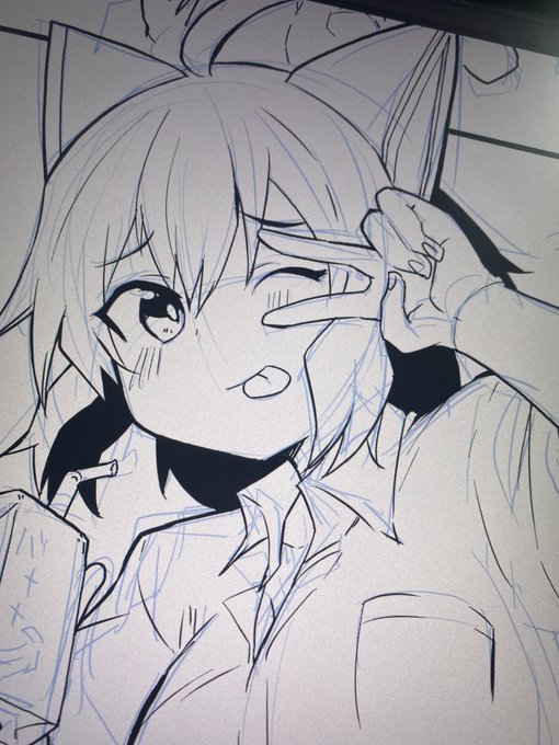 オマケページ描いてます 