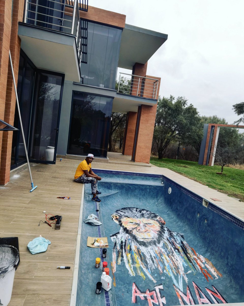Not the normal one!!

Art on a pool floor 🙌🏾..

My name is Ennock Mlangeni. You Don't Know Me Yet, LET ME PAINT YOU MY STORY 😤