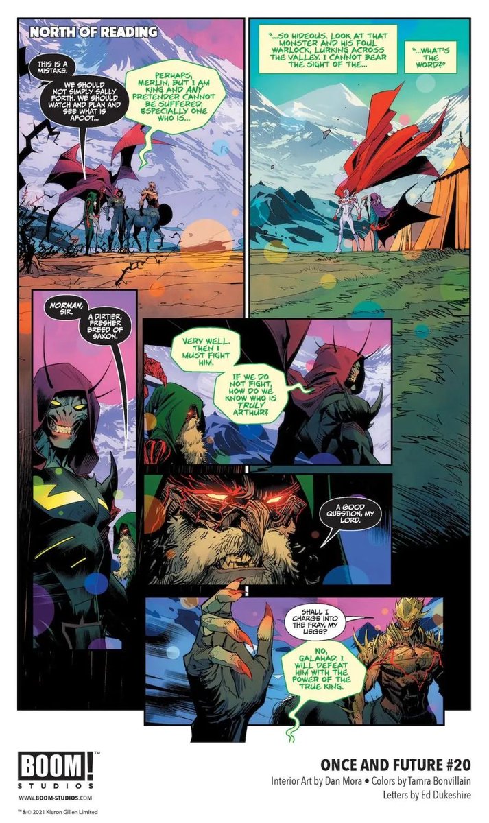 Once and future #20 preview, colors by @TBonvillain 