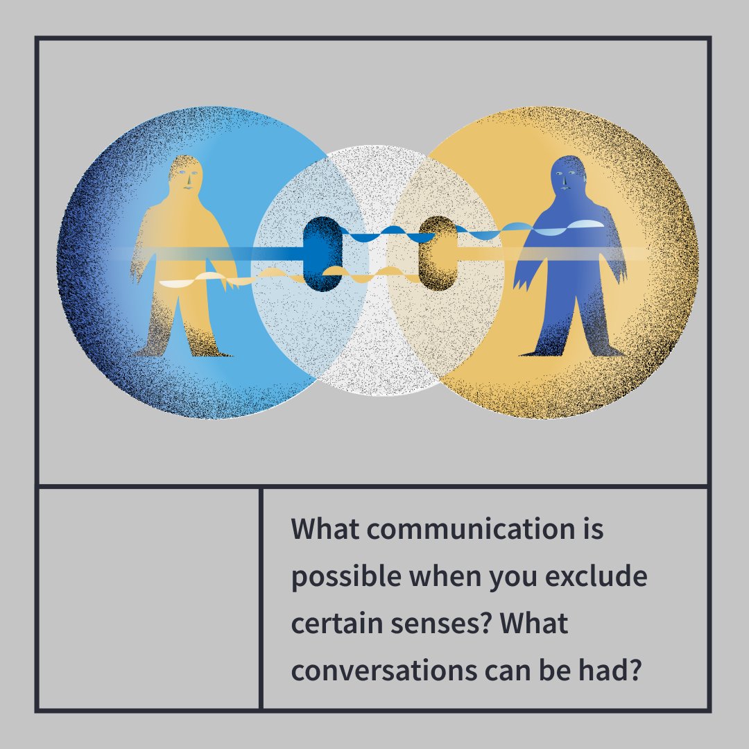 “Channels of communication” is a self-initiated study into the potential to expand the family of #Avatars and to humanise contact and interaction.
What communication is possible when you exclude certain senses? What conversations can be had?

Visual: Matthieu Henri
#socialdesign