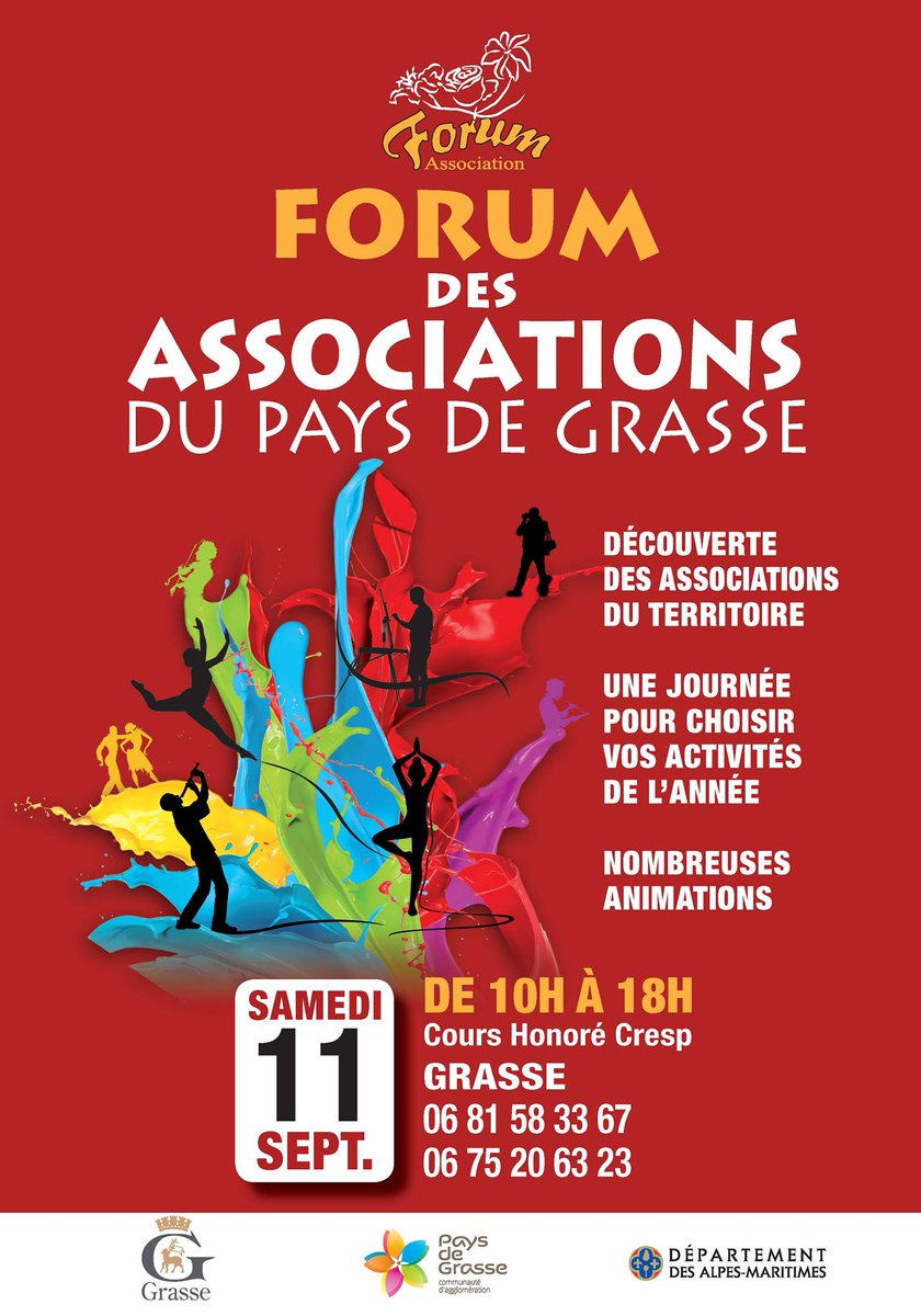 Coop La Meute sera présente au Forum des Associations de <a href="/villedegrasse/">Ville de Grasse</a> samedi 11 septembre entre 10h et 18h. Venez nous rencontrer ! #supermarchécoopératif #BioEtLocal #FoodCoop #Grasse06