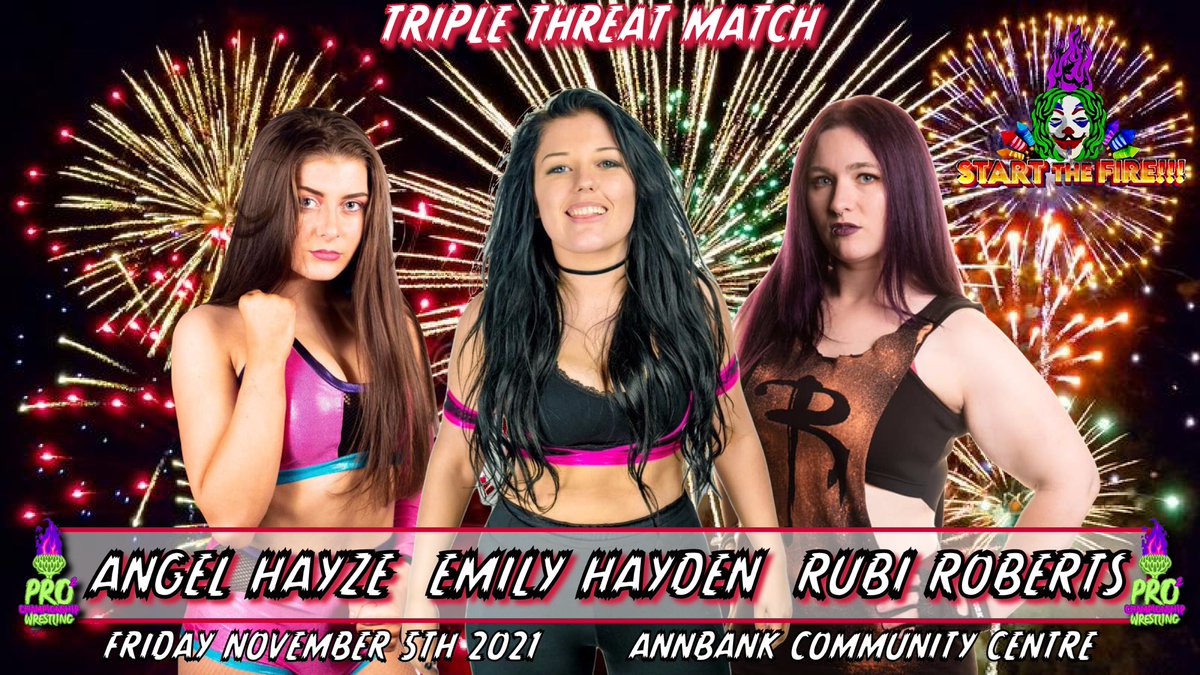 Pro2Wrestling's tweet photo. So far we have announced for Friday the 5th of November https://t.co/Shlh7jCluk