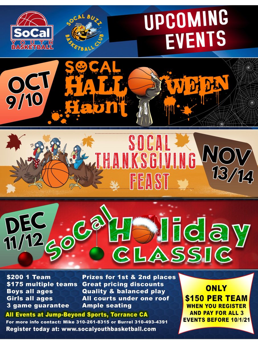 Socalyouthbball's tweet photo. Tournament as low as $150, 3 game guarantee! - https://t.co/RYDVMaHX3F https://t.co/nSBpovcQL2