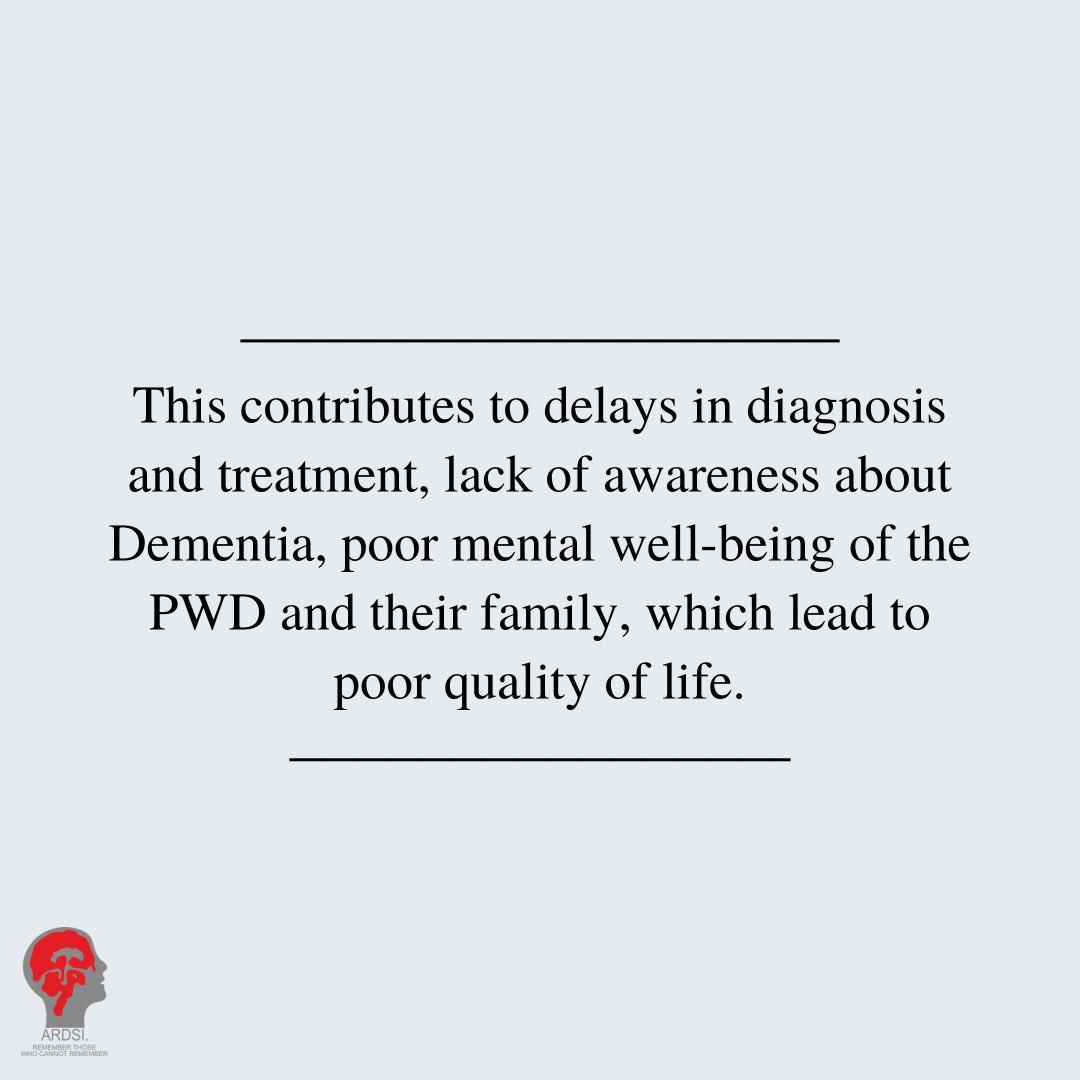 ardsihyd's tweet photo. Stigma can have serious consequences on a person's physical and mental well-being. Read on to find out more and keep following our stigma series to help #breakthestigma around mental health and Dementia.

#Stigma #WorldAlzheimersMonth 
#Dementia #Alzheimers #Tweet #Hyderabad https://t.co/rK9EeAOqzY