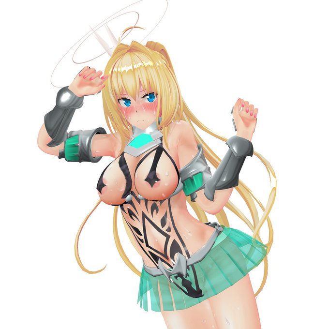 #COM3D2
#カスメ変身ヒロイン部
おは新型スーツ( ˘ω˘)

尚、性能は問題なかったが装着者から大不評で正式採用には至らず 