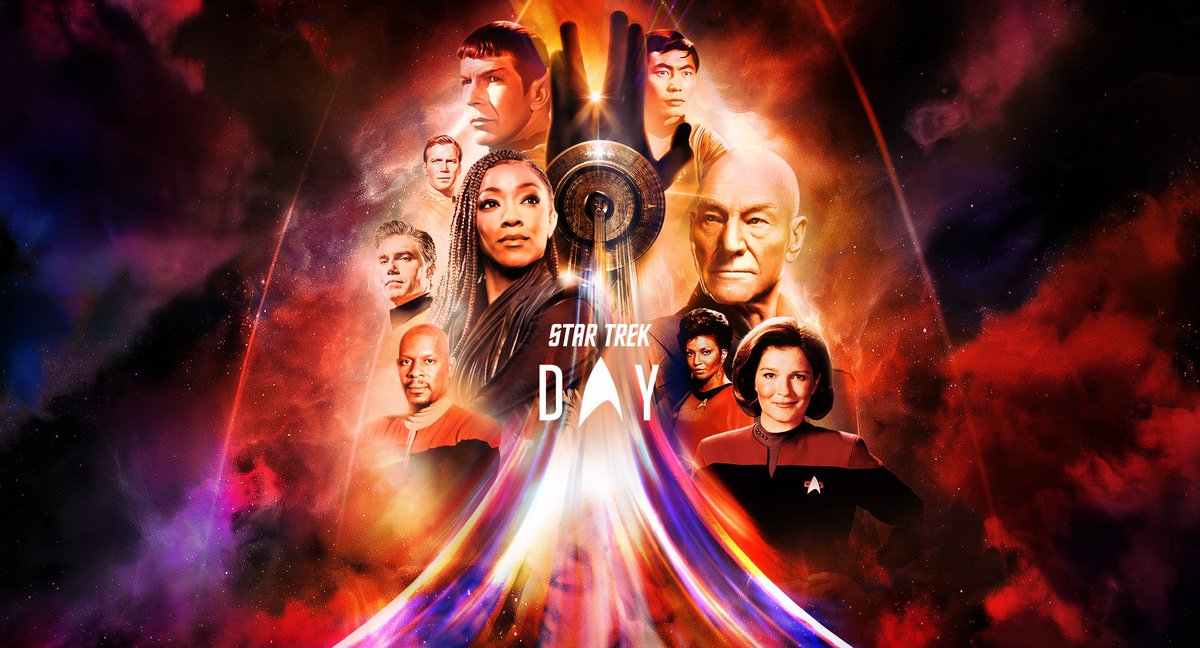 CJacksonWCL's tweet photo. It’s #StarTrekDay! Support the orgs that fight for the world Star Trek showed us we could achieve! For everyone that tweets #StarTrekUnitedGives ⁦@StarTrek⁩ will donate $1. Get tweeting nerds! https://t.co/XK9eJMGW9h