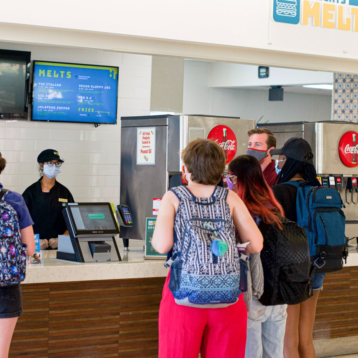 Welcome to our Grand Opening of Melt Lab!! Stop by Jones today until 8 pm to try out the  Berry Nutella Melt or our Vegan Mac Bake. Let us know your favorite melt in the comments below! 🥪 🧡 

#txstatedining #txst24 #txst25 #chartwells #txst #txstate #smtx #compass #dineoncampus