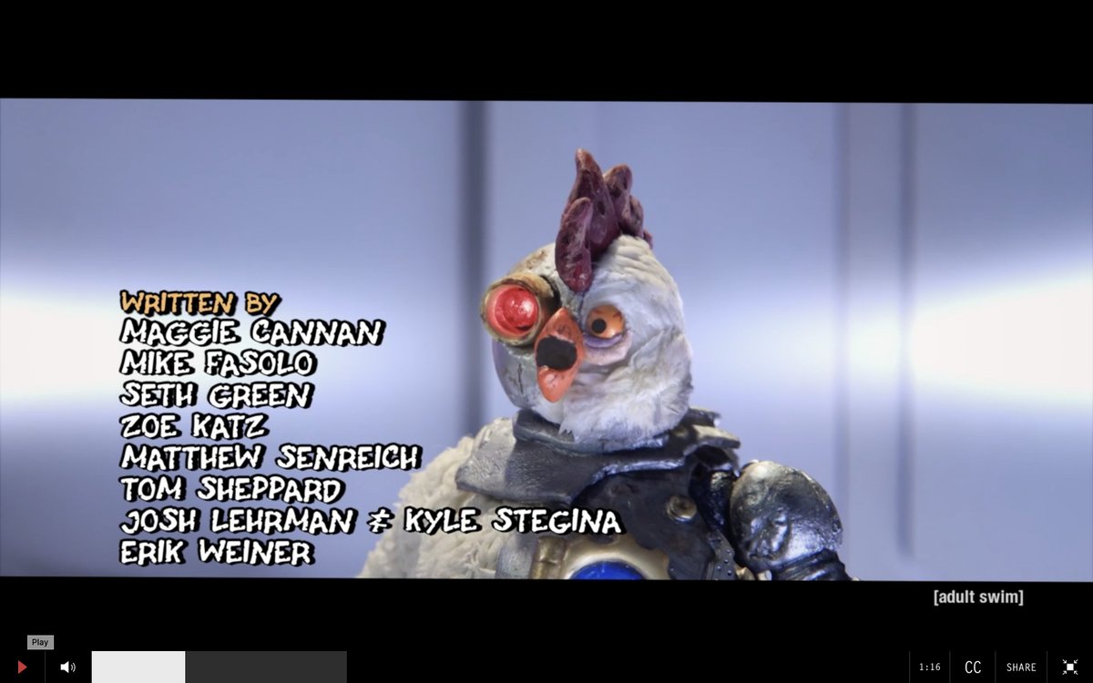 I think I wrote about 150+ entries for the new season of "Robot Chicken."  Please tune into Adult Swim and see the 12 or so that made it (maybe)! #robotchicken #TV #selfaggrandizement