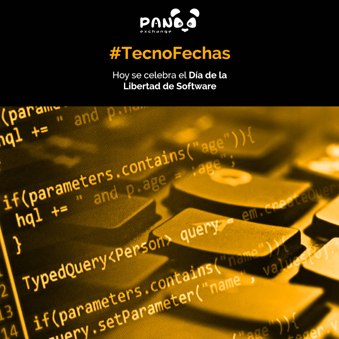 #TecnoFechas | Debemos promover el uso de #SoftwareLibre 🙌#DíaDeLaLibertadDeSoftware #SoftwareFreedomDay