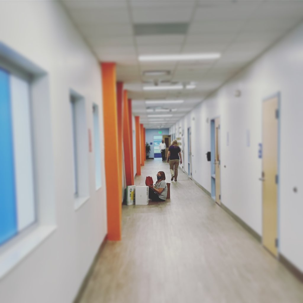 Some people may say that having smaller, limited space is a bad thing. 

However, we see it as a positive. Our small (but mighty) school forces us into being together more often. Something we may have done in isolation - happens in the open at NeoCity.