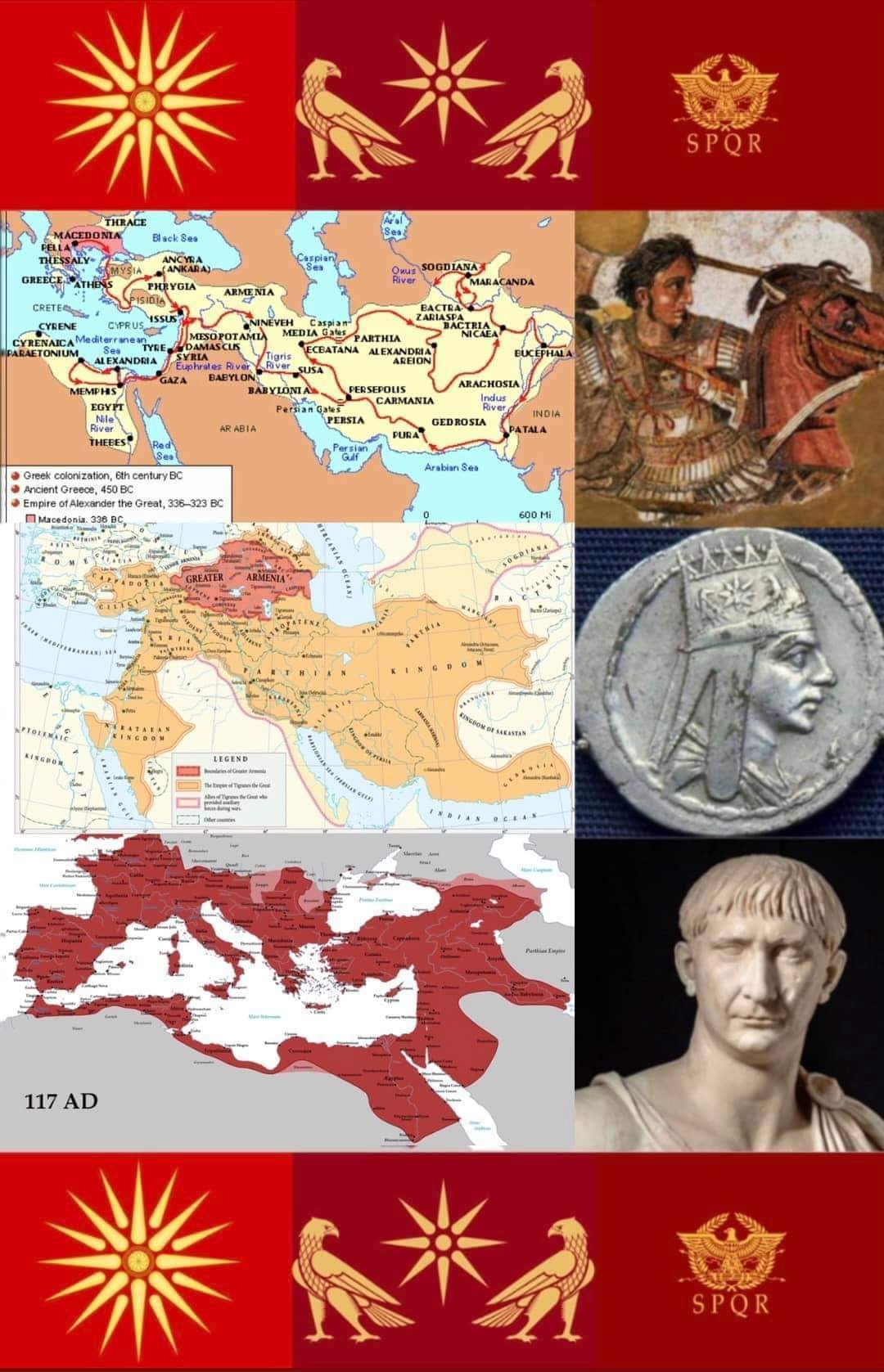 alexander the great empire vs roman empire