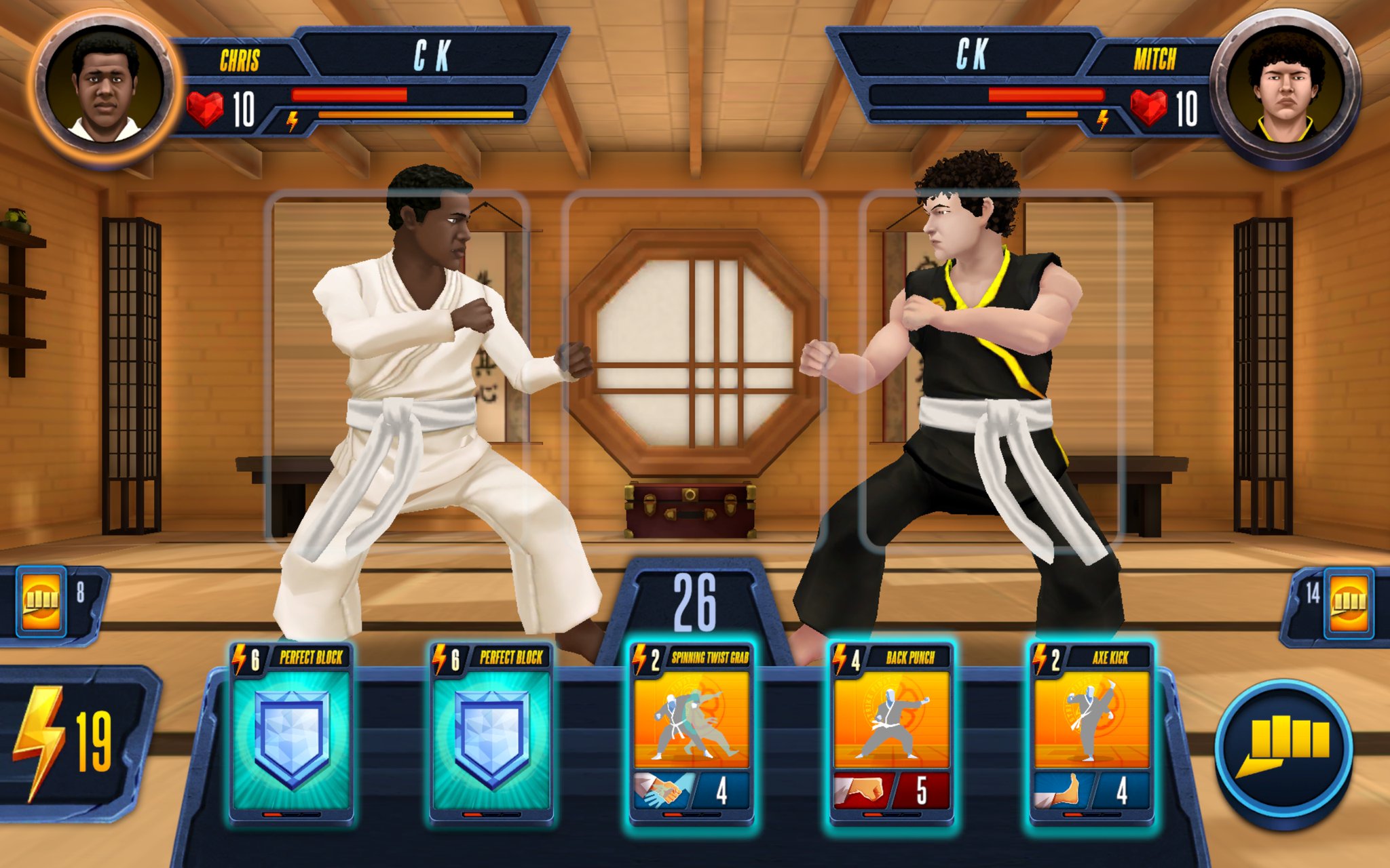 Cobra Kai: Card Fighter on X: Playing Cobra Kai: Card Fighter every day  will unlock cool rewards and alternate looks for your favorite fighters.  Pre-order here to make sure you don't miss