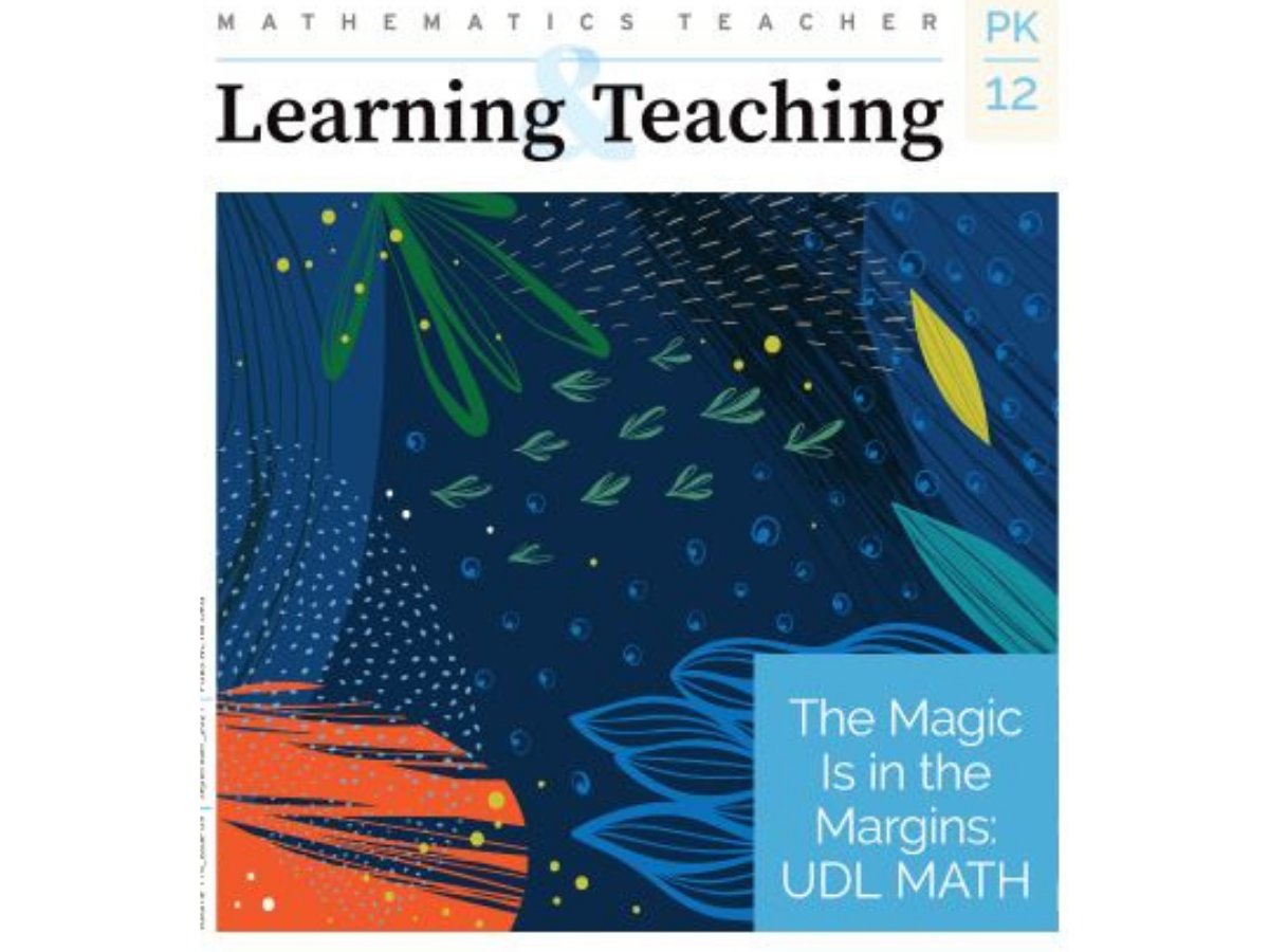 NCTM's tweet image. Sept. MTLT issue is available! In the F&amp;amp;C article, author Rachel Lambert proposes a mathematical version of Universal Design for Learning called UDL Math. In it she describes 3 classrooms that engage students with disabilities in meaningful mathematics.

nctm.link/GiLWa