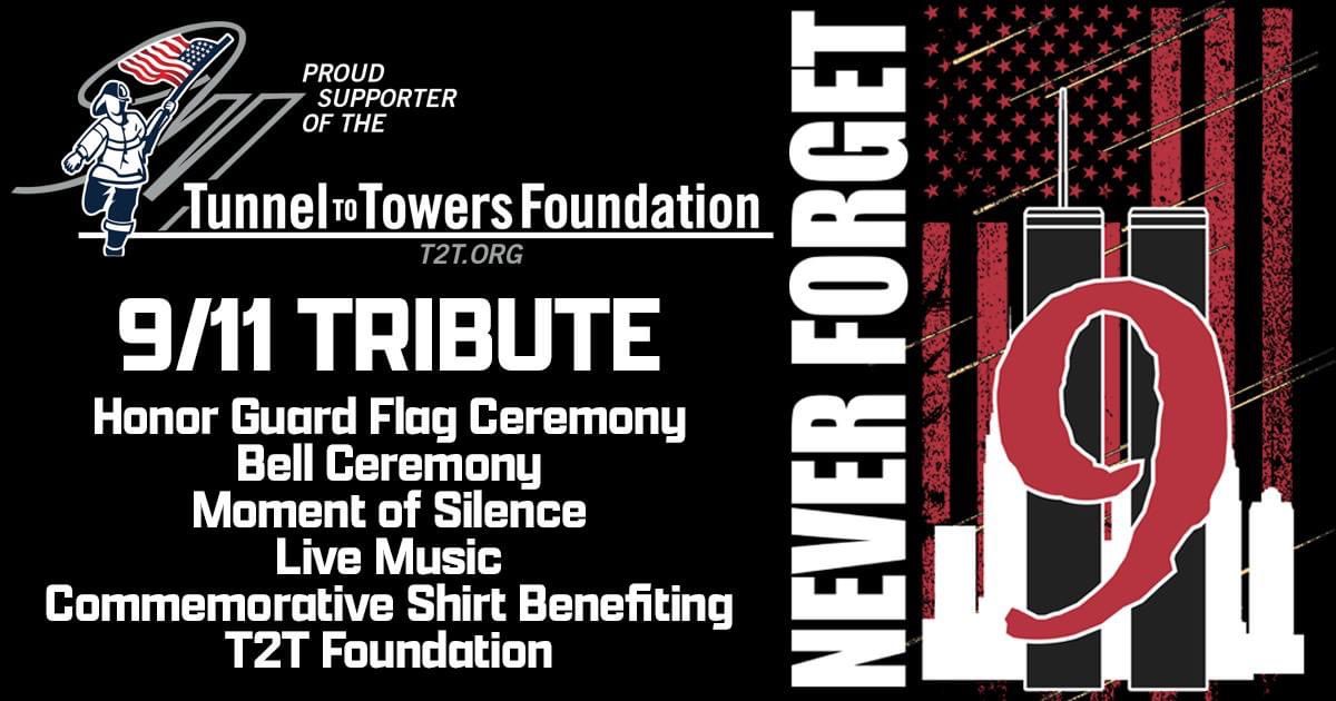 OCChoppers's tweet photo. Please join the OCC Road House crew this Saturday at the OCC Road House in support of the Tunnel to Towers Foundation as they observe the 20th anniversary of 9/11.🇺🇸
Honor ...
https://t.co/yiSY0eUqsj
#NeverForget #TunnelToTowers #September11 #OCC #OCCRoadHouse #RoadhouseNation https://t.co/aEJCJG0eH9