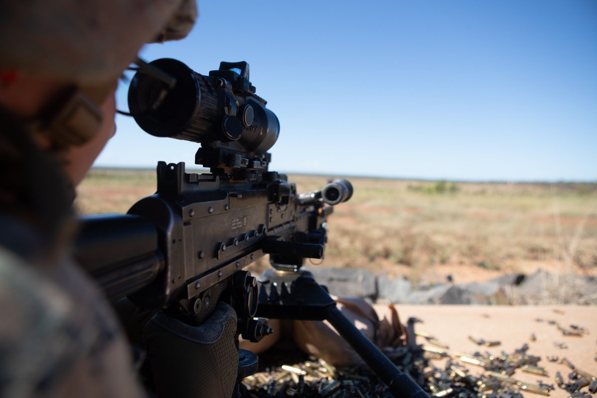Have you ever seen a M240B machine gun? Join us on Sep. 10 at Robertson Barracks to see some in person and meet the @USMC, Sailors, and Soldiers of MRF-D and @Comd_1st_Bde! #Koolendong2021 #USinAUS #YourADF #TopEnd #australia #community RSVP at the link in our bio!