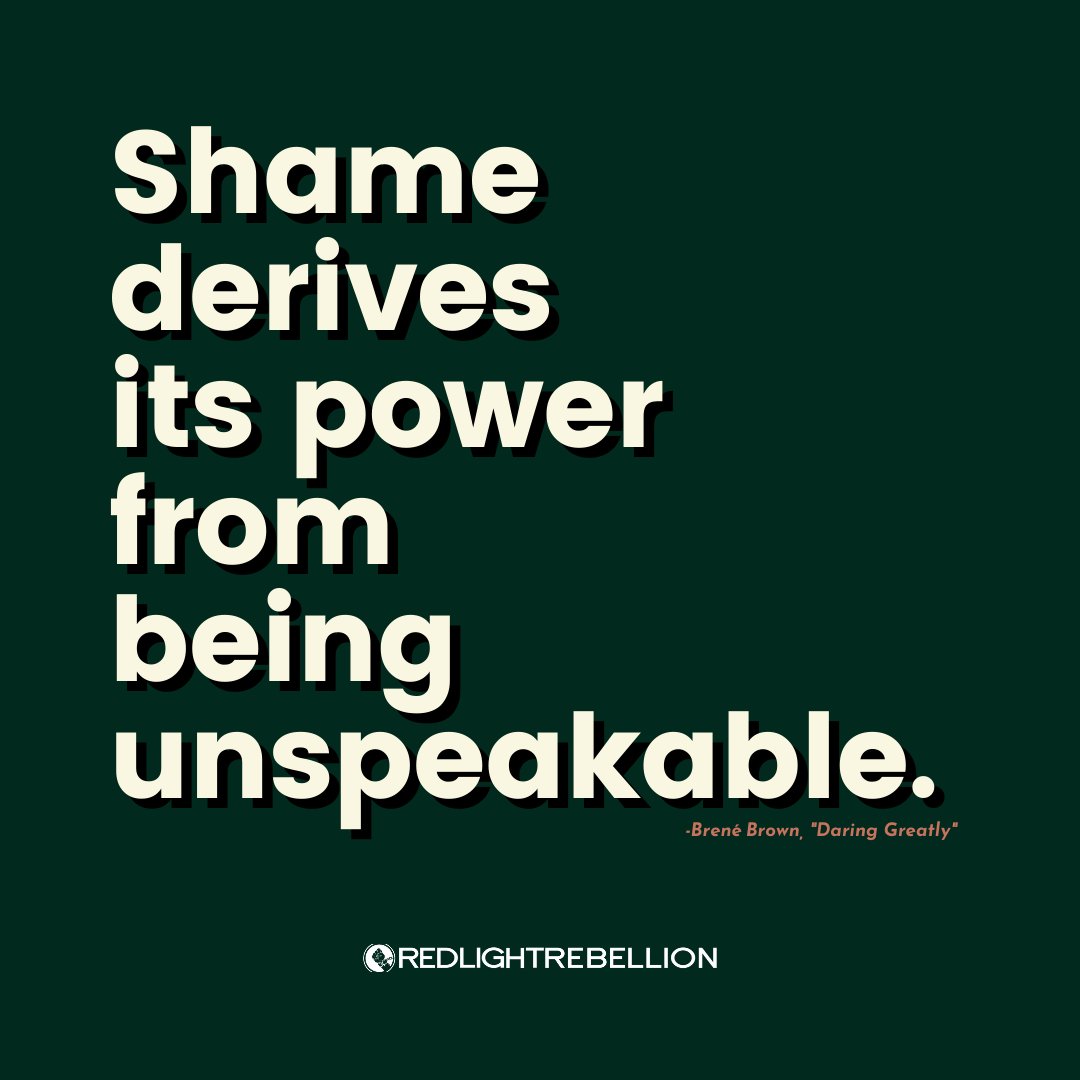 RedLightRebels's tweet photo. Toxic shame sucks and you don't have to listen to its lies anymore 👊🏽💜

#WSPD #SuicidePreventionMonth #sextraffickingprevention https://t.co/7kbhOmL95j
