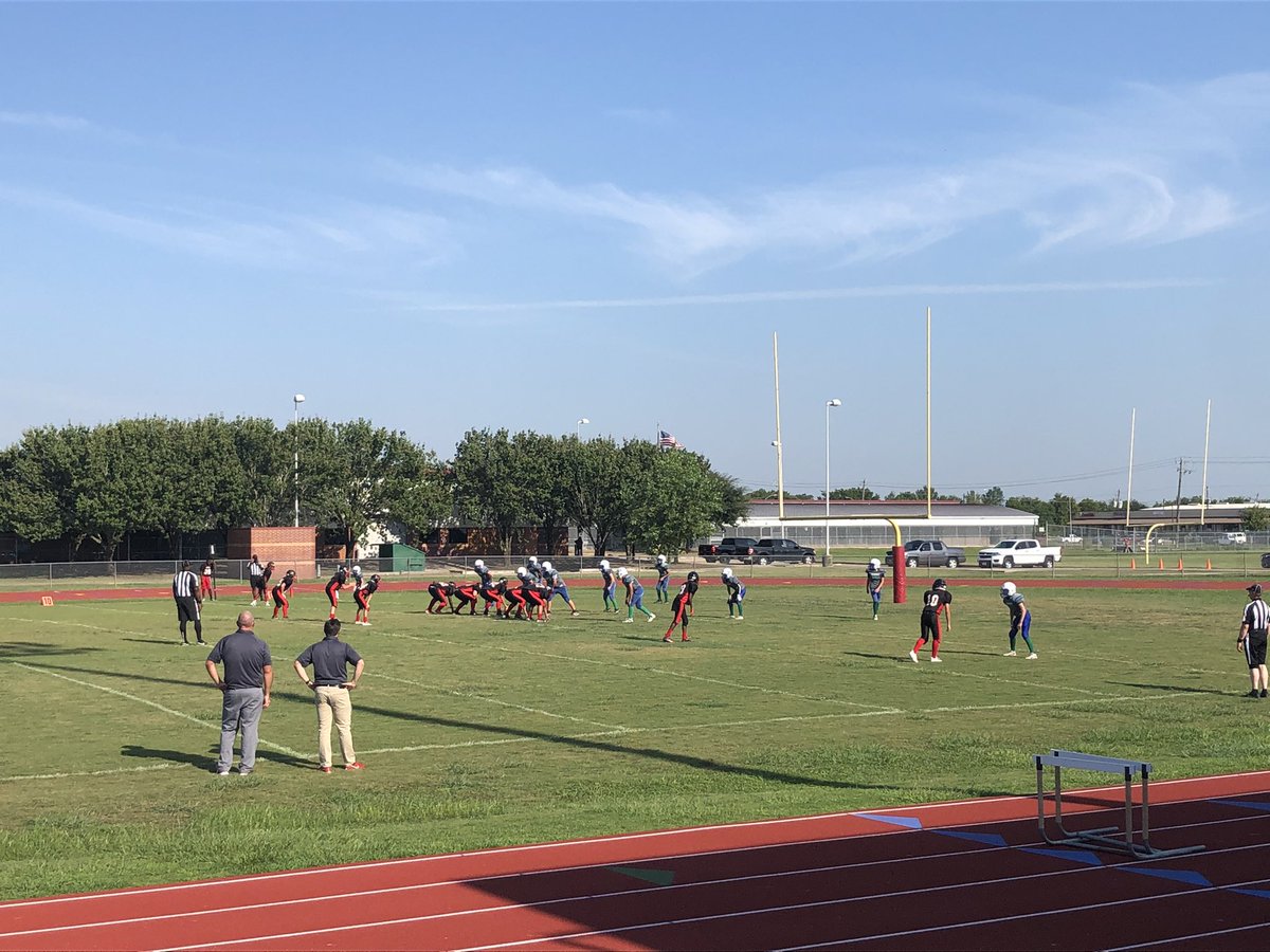 7A D’Backs with the TOUCHDOWN! PJH South 6, Fairmont 0. <a href="/TheDBackWay/">PearlandJHSouth</a>