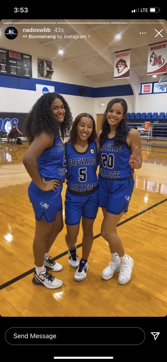 Freshman season☺️ <a href="/BCTornados/">Brevard College Athletics</a> <a href="/TornadosWBB/">BCWBB</a>