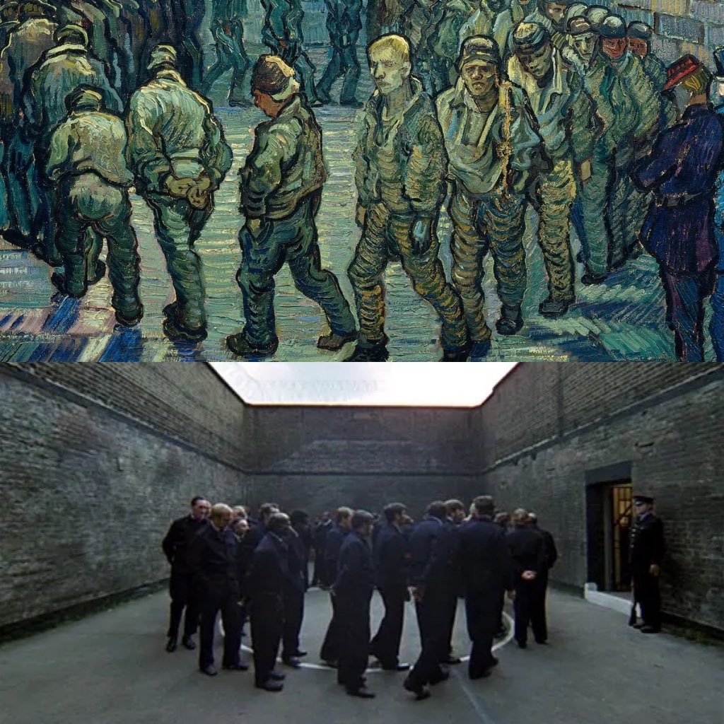 The Cinegogue on Twitter "Vincent van Gogh’s “Prisoners Exercising