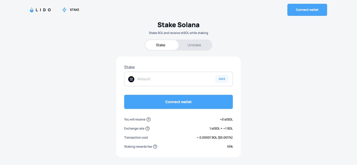 Liquid staking on Solana is here 🏝️

Visit lido.fi/solana to get started.