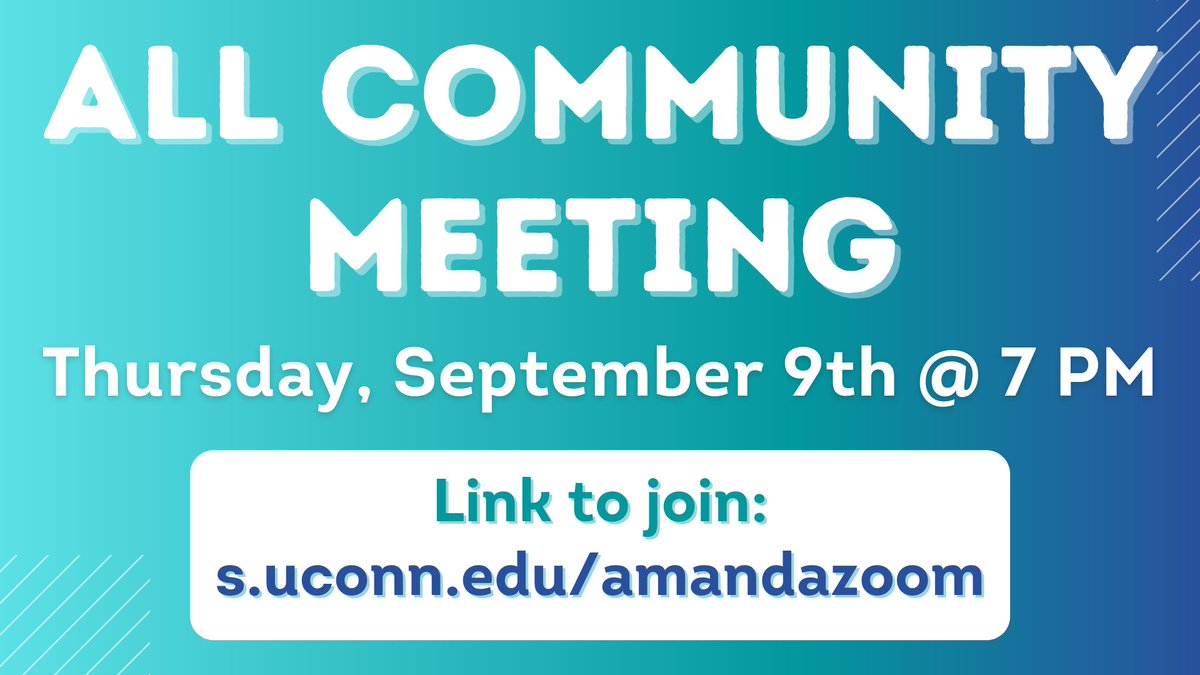 UConn_BCLC's tweet photo. BCLC! Be sure to attend the All Community Meeting tomorrow at 7 PM! Link to join: https://t.co/zbJDcaoEiz #BCLC #uconn #bestlcdays #livelearnconnect #inspireuconn #uconnbusiness https://t.co/i0JM3EW420
