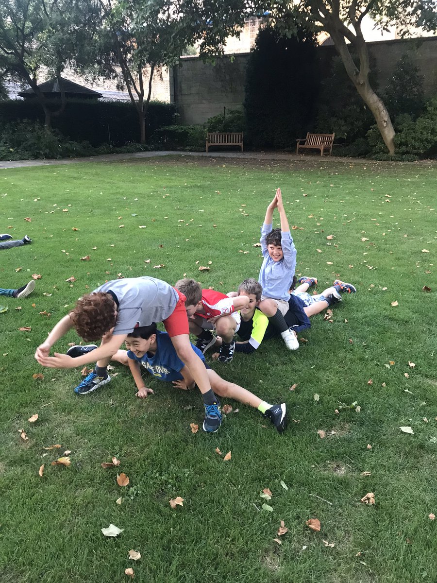 WACSHEAD's tweet photo. Chorister games to welcome our new probationers… now make an aeroplane… @WAbbeyChoirSch https://t.co/qWuTc4eBZG