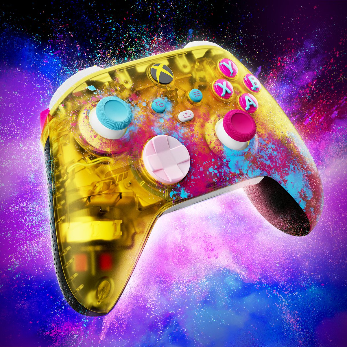 Microsoft's tweet image. The Forza Horizon 5 Limited Edition @Xbox Wireless Controller. Please and thank you.