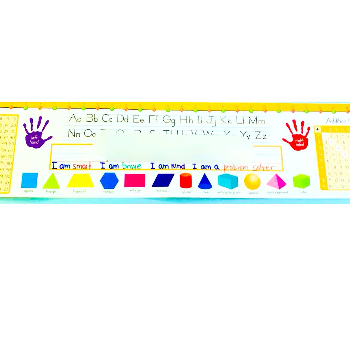 I’m all for utilizing self-affirmations everywhere…name plates included! We all need a gentle reminder that we are enough ❤️