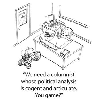 We need a columnist 🗞