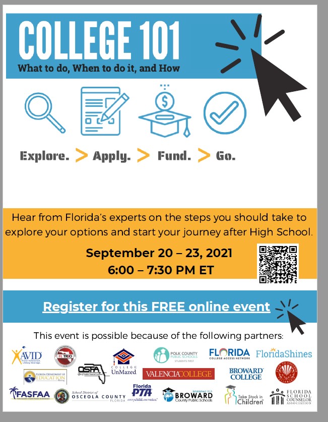 Register for these free educational events: floridashines.org/go-to-college/…