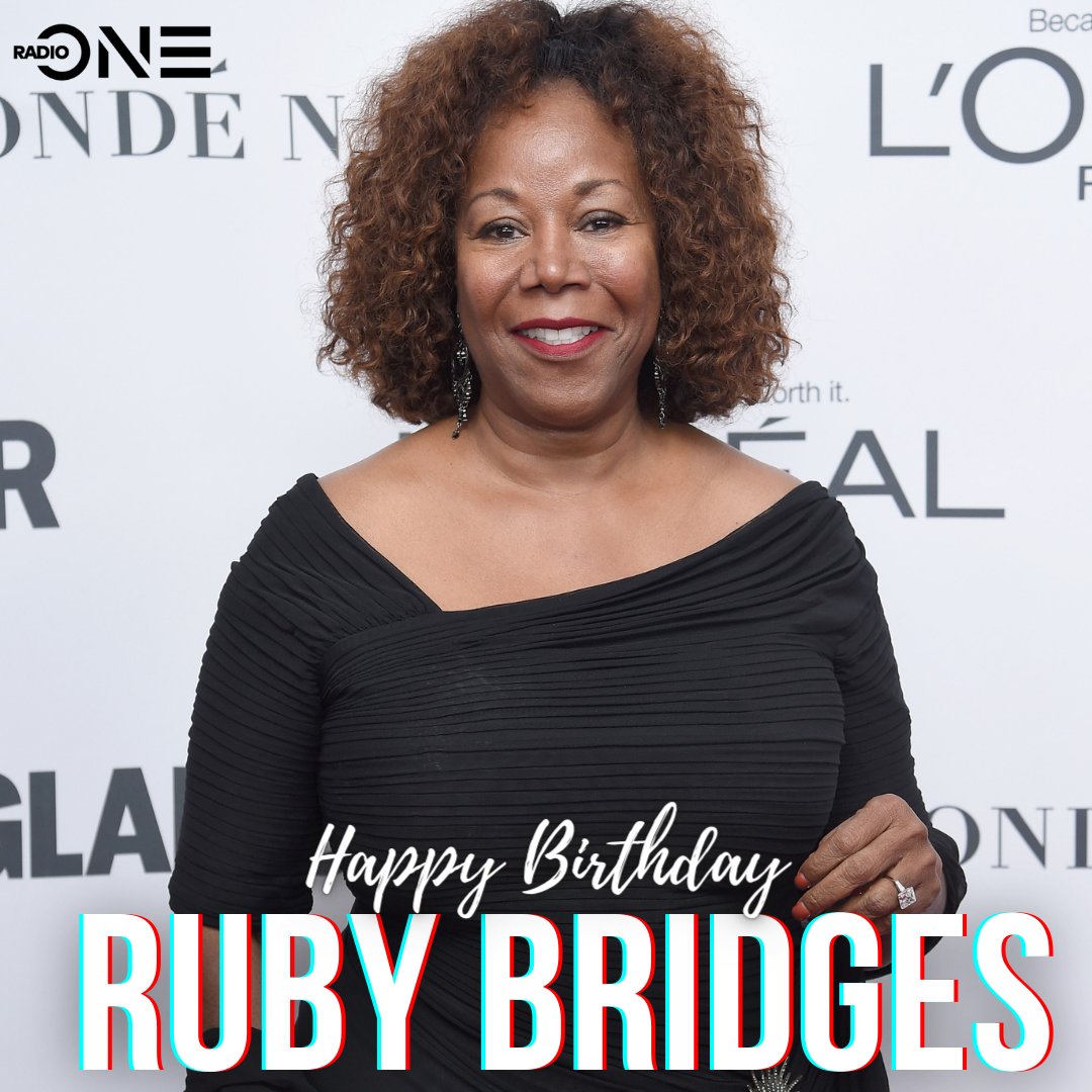 Wishing Civil Rights activist Ruby Bridges a happy birthday 