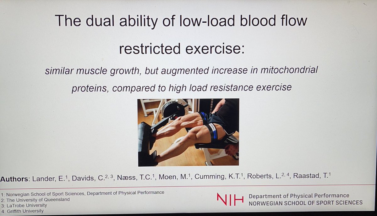 Elise Lander (@elise_lander) on Twitter photo Bis morgen! YIA presentation at <a href="/E_C_S_S/">ECSS</a>. Tune in on OP-PN07 at 10:30 to get some #BFR quality info😉
<a href="/TrulsRaastad/">Truls Raastad</a> <a href="/CharlieJDavids/">Charlie Davids</a> <a href="/MariaMooen/">Maria Moen</a> @Kristoffertc <a href="/LlionARoberts/">Llion Roberts</a> <a href="/nih_sognsvann/">Norges idrettshøgskole</a> Bis morgen! YIA presentation at <a href="/E_C_S_S/">ECSS</a>. Tune in on OP-PN07 at 10:30 to get some #BFR quality info😉
<a href="/TrulsRaastad/">Truls Raastad</a> <a href="/CharlieJDavids/">Charlie Davids</a> <a href="/MariaMooen/">Maria Moen</a> @Kristoffertc <a href="/LlionARoberts/">Llion Roberts</a> <a href="/nih_sognsvann/">Norges idrettshøgskole</a>