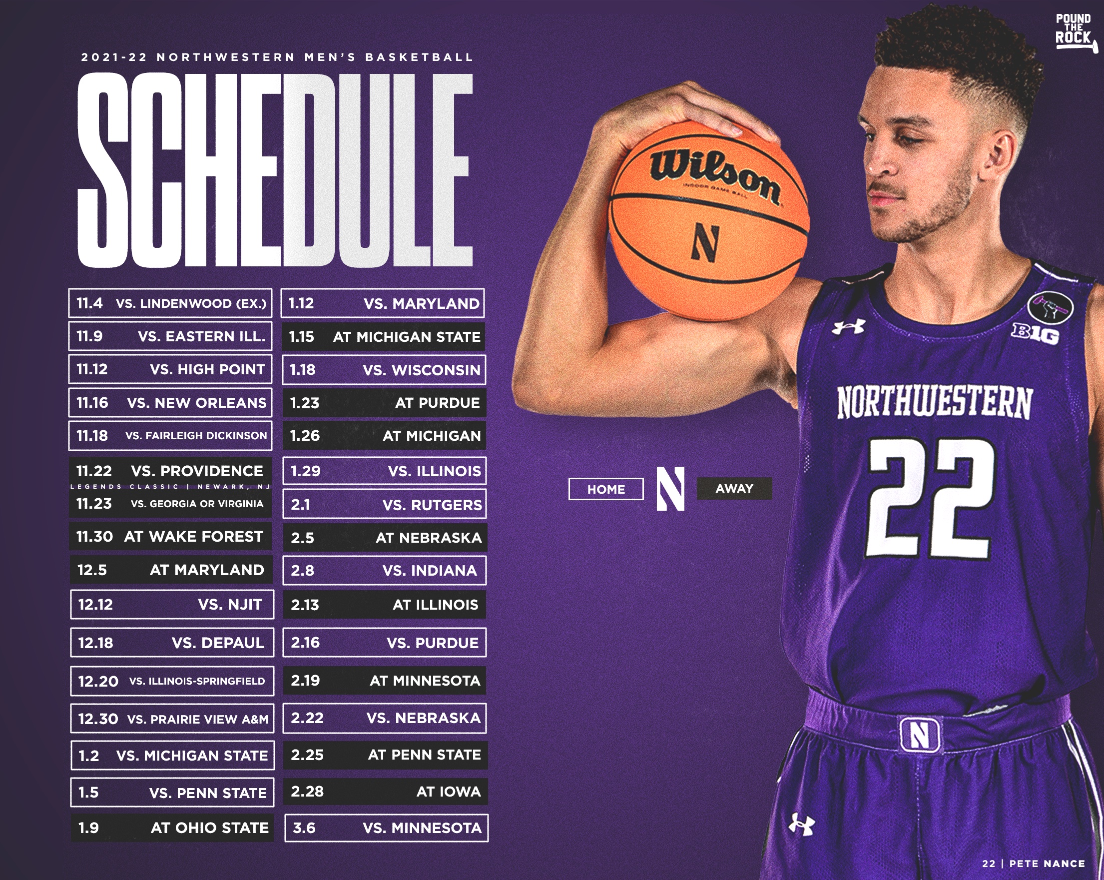Northwestern basketball schedule deals