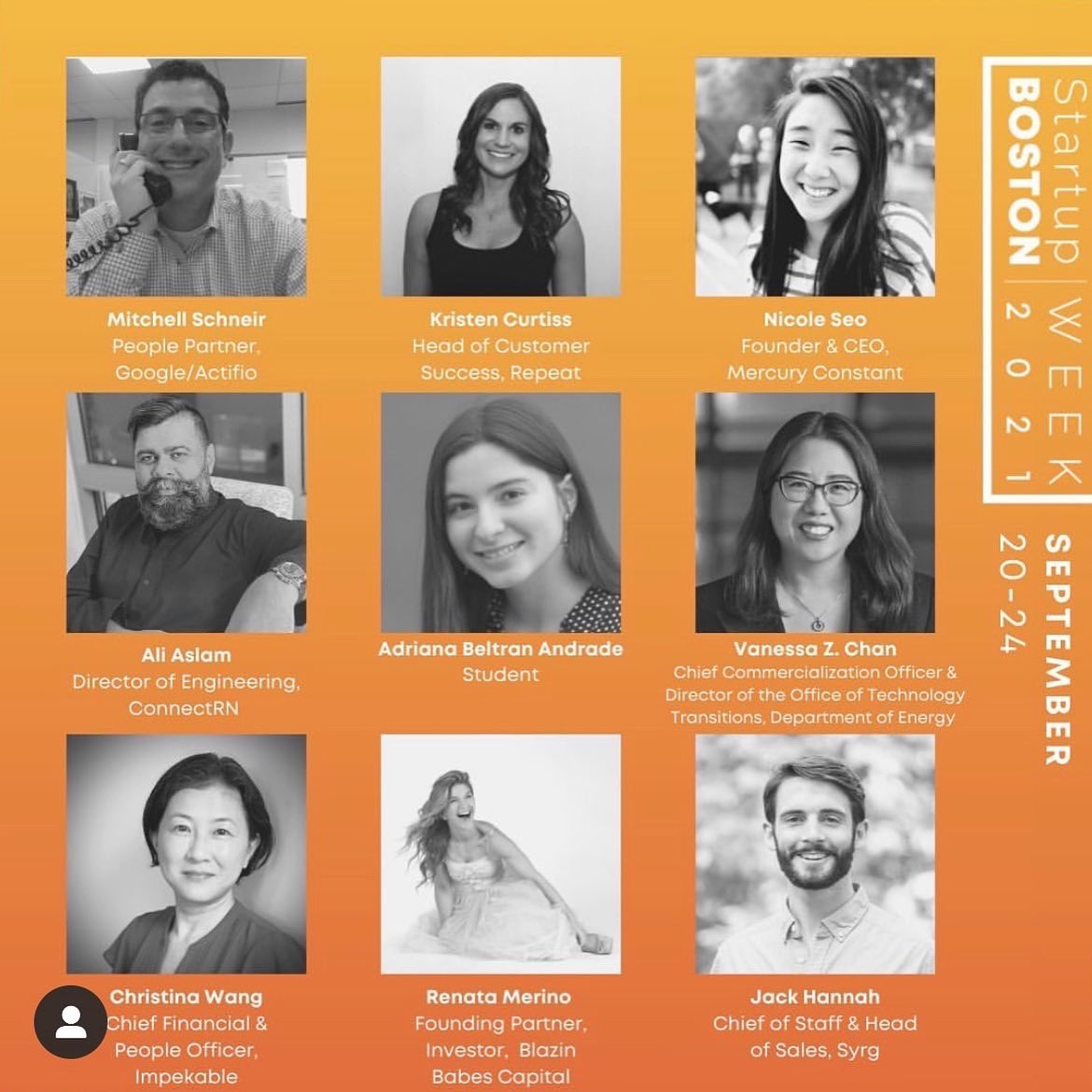 renatamerinobb's tweet photo. Excited to speak at @startupBOSorg and support startup innovation in my hometown of Boston. I am sure I’ll see some familiar faces having grown up in Needham, attended @NCDS1880 and played Needham ⚽️ Hoping to see some sports tech, health & wellness pitches! Grateful 🙏 https://t.co/psxfYVwoOJ