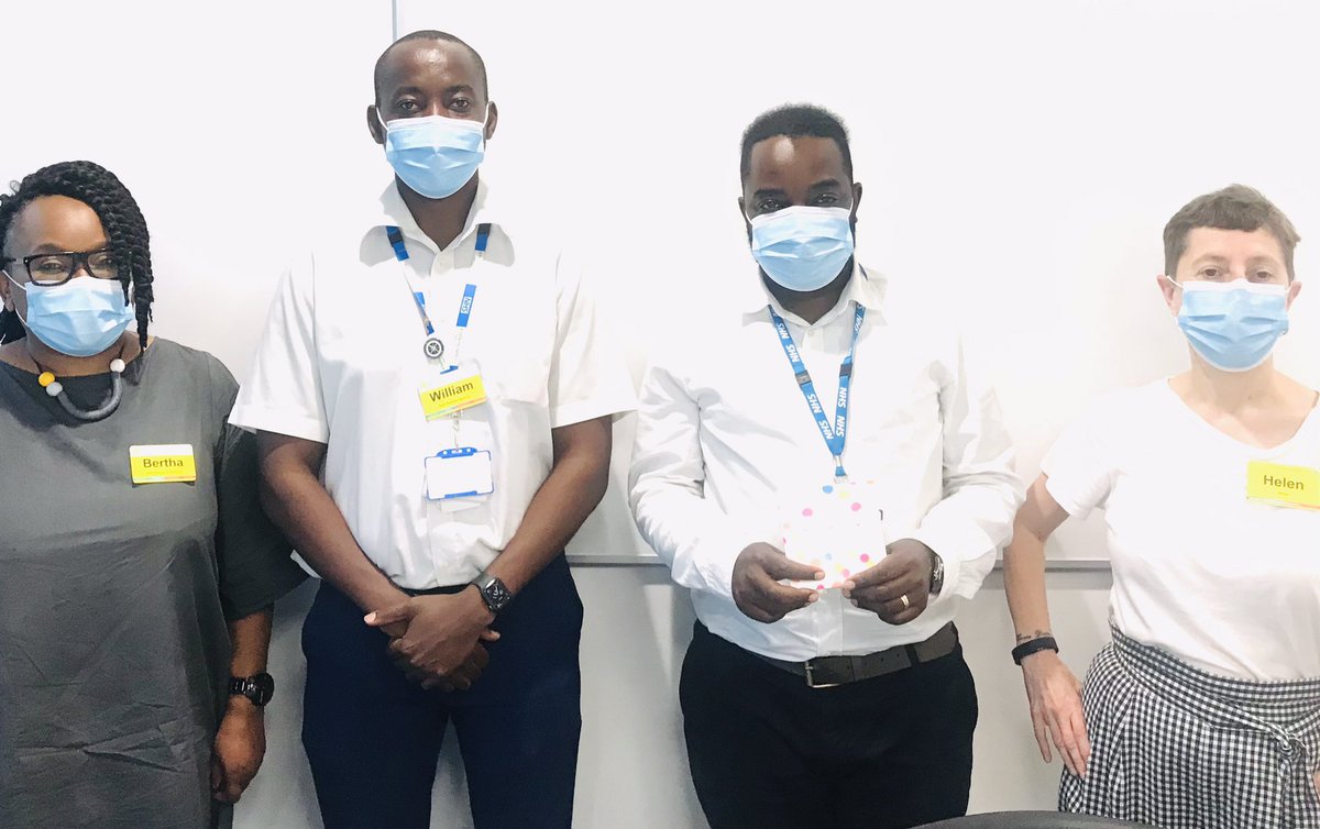 Bmat111's tweet photo. Congratulations🥳to the winner of #GoodallNurses monthly raffle🎁 for August, Taka Ziwenga @1Taka1 Amazing chatting to this awesome #CNWLNurse about many things Nursing & Career Development @CNWLNHS DoN Helen, @will_sakala and I were super inspired by Taka’s passion for nursing❤️ https://t.co/X4kwouZtNt