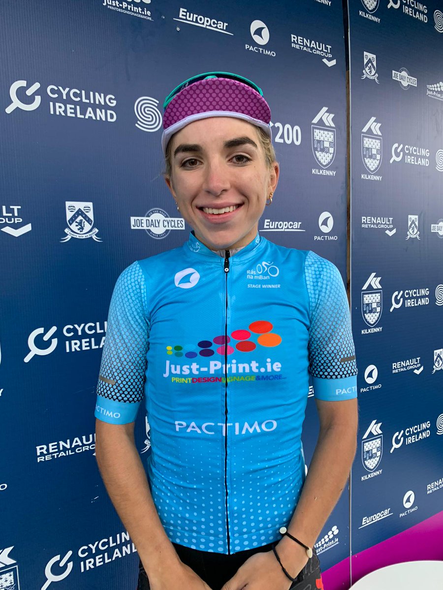 Rás na mBan (@rasnamban) on Twitter photo Final jersey presentation of the day is the <a href="/justprintdublin/">Just-Print.ie</a> Stage Winner's jersey which goes to <a href="/LUXcyclingTeam/">TeamLUX</a>'s <a href="/KaiaSchmid/">Kaia Schmid</a>!!
@pactimo @pactimoeurope
#rasnamban Final jersey presentation of the day is the <a href="/justprintdublin/">Just-Print.ie</a> Stage Winner's jersey which goes to <a href="/LUXcyclingTeam/">TeamLUX</a>'s <a href="/KaiaSchmid/">Kaia Schmid</a>!!
@pactimo @pactimoeurope
#rasnamban